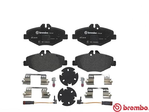 A.B.S. P 50 049 BREMBO Bremsbelagsatz, Scheibenbremse